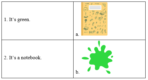 Trắc nghiệm Tiếng Anh lớp 1 Family and Friends Unit 2 (có đáp án): What's this?