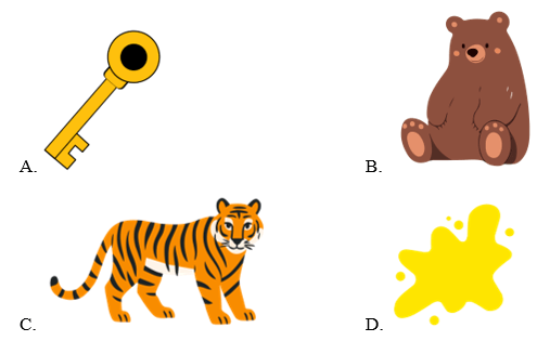 Trắc nghiệm Tiếng Anh lớp 1 Family and Friends Unit 4 Phonetics and Vocabulary (có đáp án)