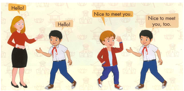 Tiếng Anh lớp 1 Smart Start Unit 1 Lesson 3 (trang 12, 13)