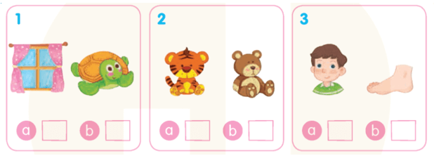 Tiếng Anh lớp 1 Review 4 Self - check (trang 72, 73) | Tiếng Anh lớp 1 Global Success