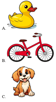 Trắc nghiệm Tiếng Anh lớp 1 Global Success Unit 4 Phonetics & Vocabulary (có đáp án)