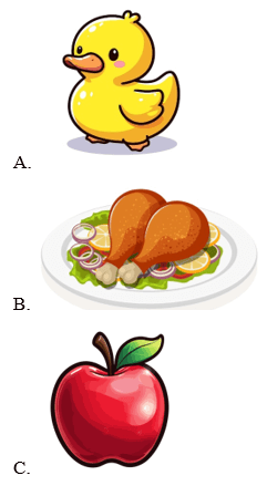 Trắc nghiệm Tiếng Anh lớp 1 Global Success Unit 5 Phonetics & Vocabulary (có đáp án)