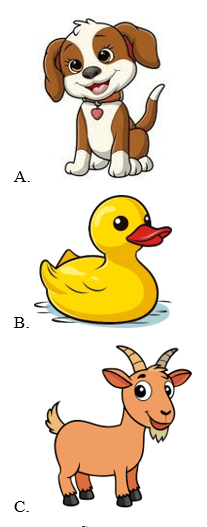 Trắc nghiệm Tiếng Anh lớp 1 Global Success Unit 7 Phonetics & Vocabulary (có đáp án)