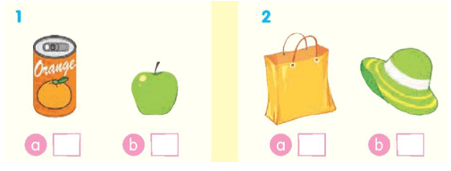 Tiếng Anh lớp 1 Unit 3 Lesson 2 (trang 15) | Tiếng Anh lớp 1 Global Success