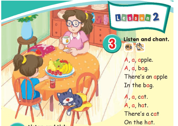 Tiếng Anh lớp 1 Unit 3 Lesson 2 (trang 15) | Tiếng Anh lớp 1 Global Success