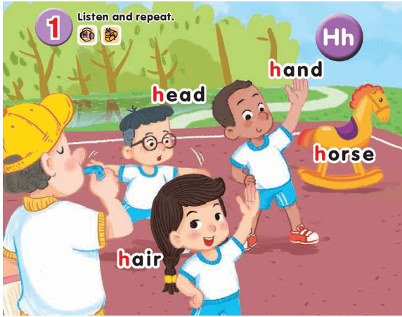 Tiếng Anh lớp 1 Unit 8 Lesson 1 (trang 34) | Tiếng Anh lớp 1 Global Success