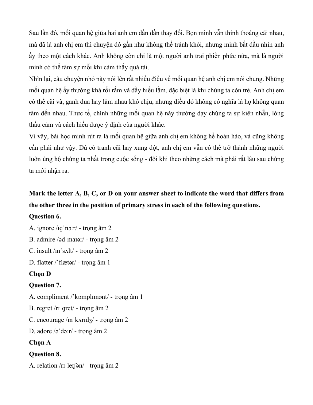 Đề kiểm tra Tiếng Anh 12 Friends Global theo Unit (có lời giải)