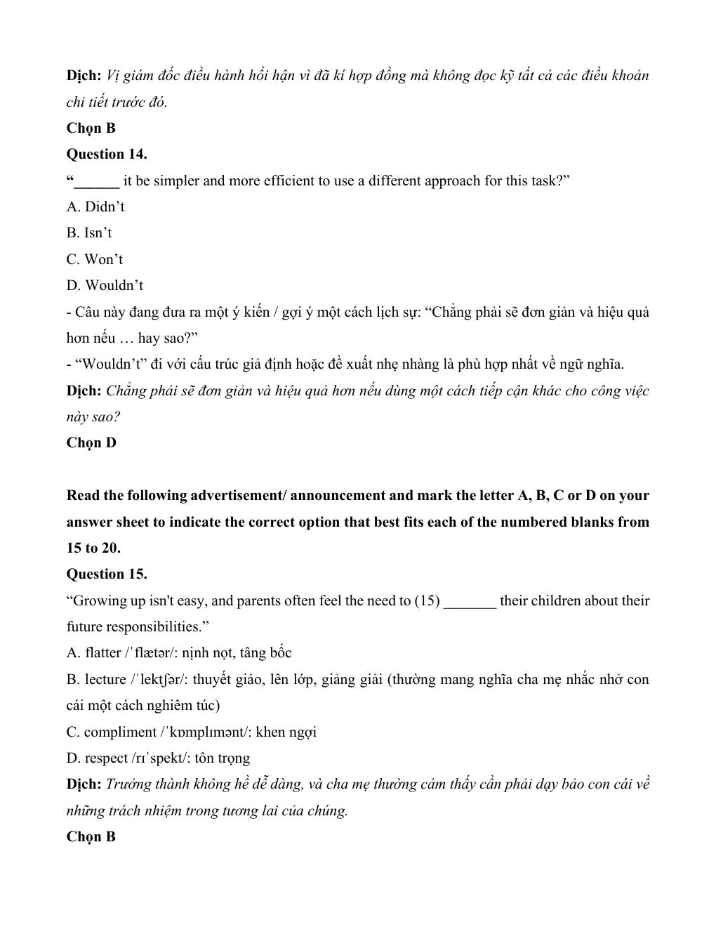 Đề kiểm tra Tiếng Anh 12 Friends Global theo Unit (có lời giải)