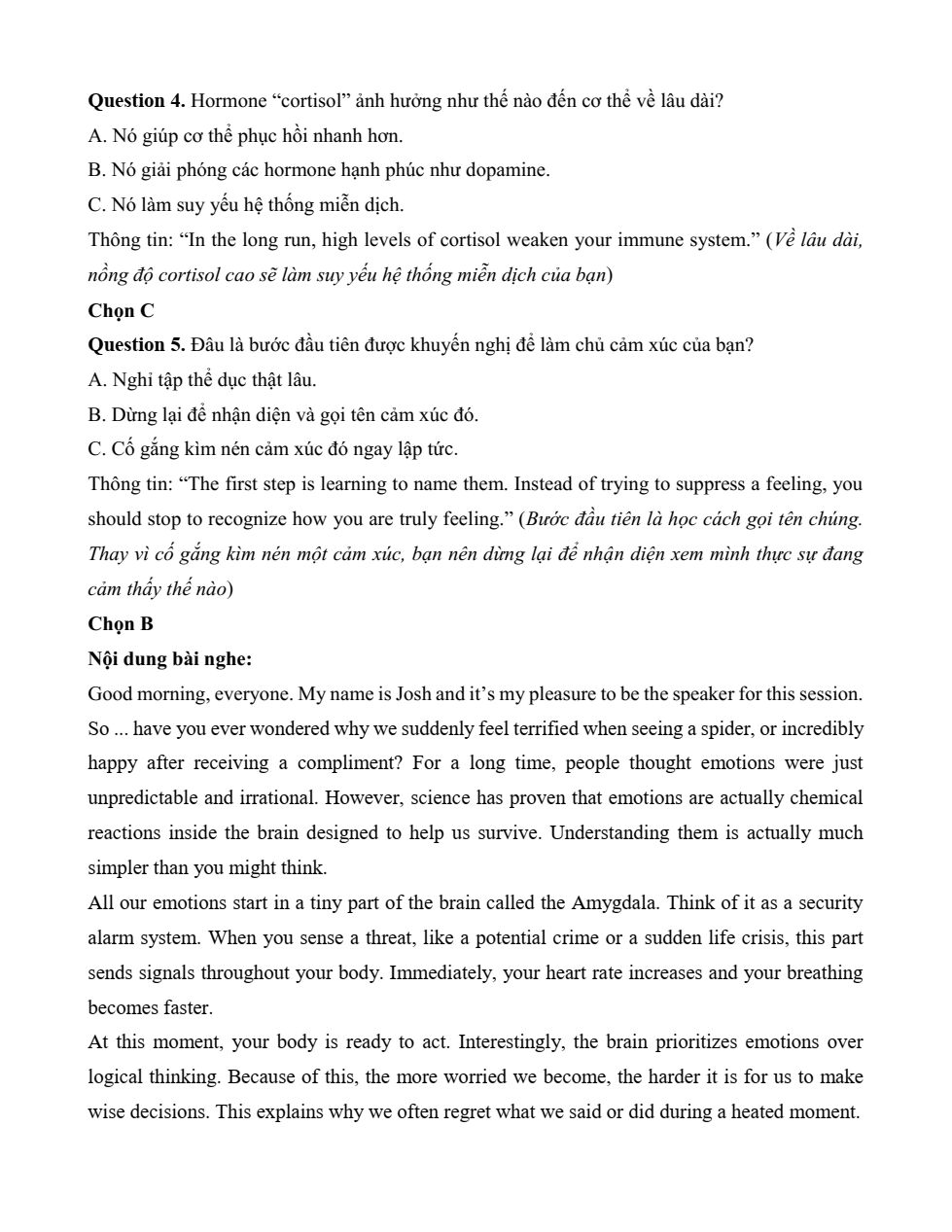 Đề kiểm tra Tiếng Anh 12 Friends Global Unit 2 (có lời giải)