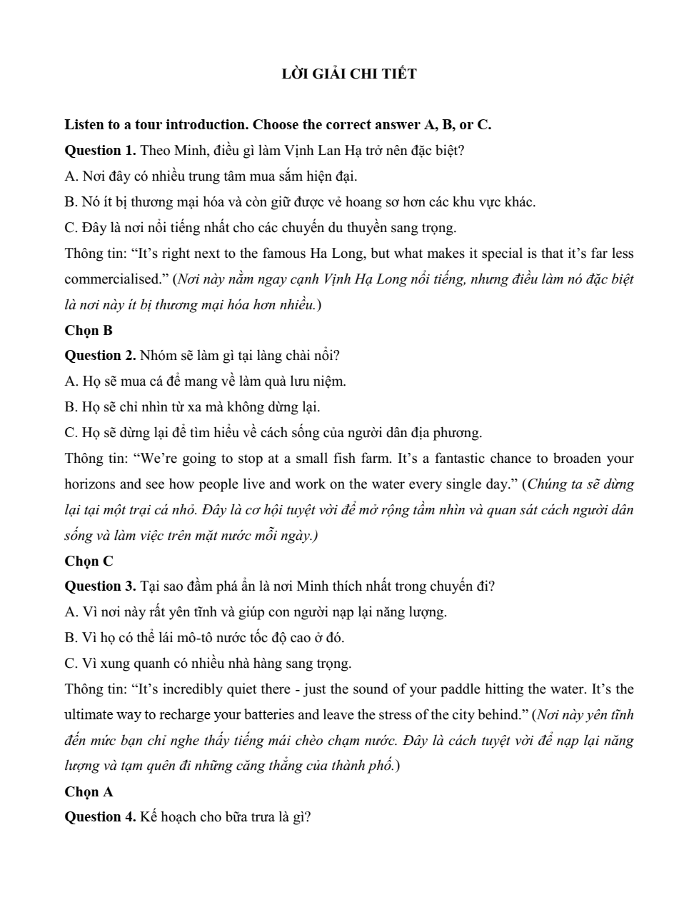 Đề kiểm tra Tiếng Anh 12 Friends Global Unit 4 (có lời giải)