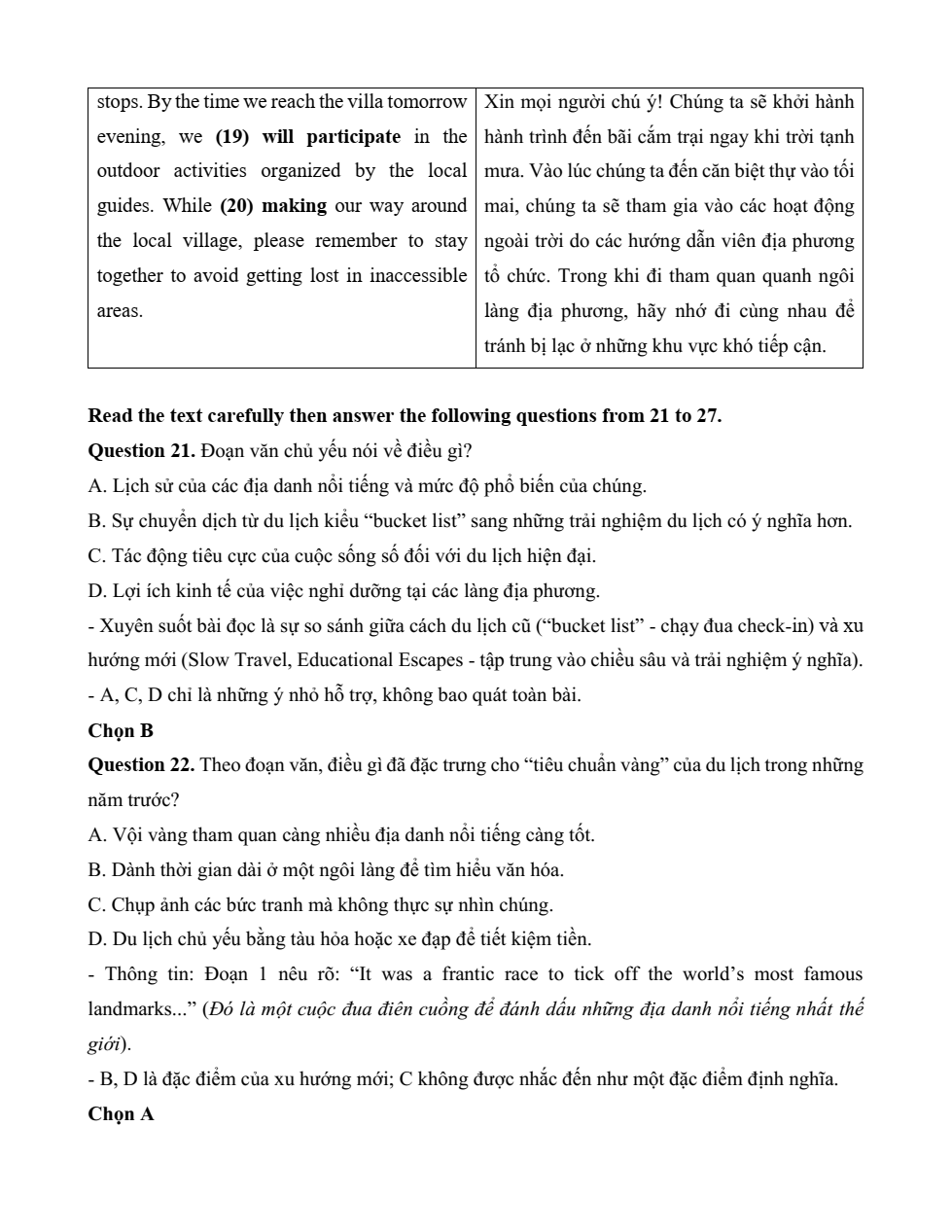 Đề kiểm tra Tiếng Anh 12 Friends Global Unit 4 (có lời giải)