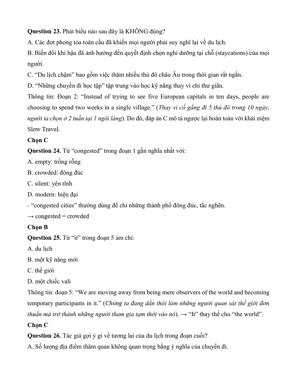 Đề kiểm tra Tiếng Anh 12 Friends Global Unit 4 (có lời giải)