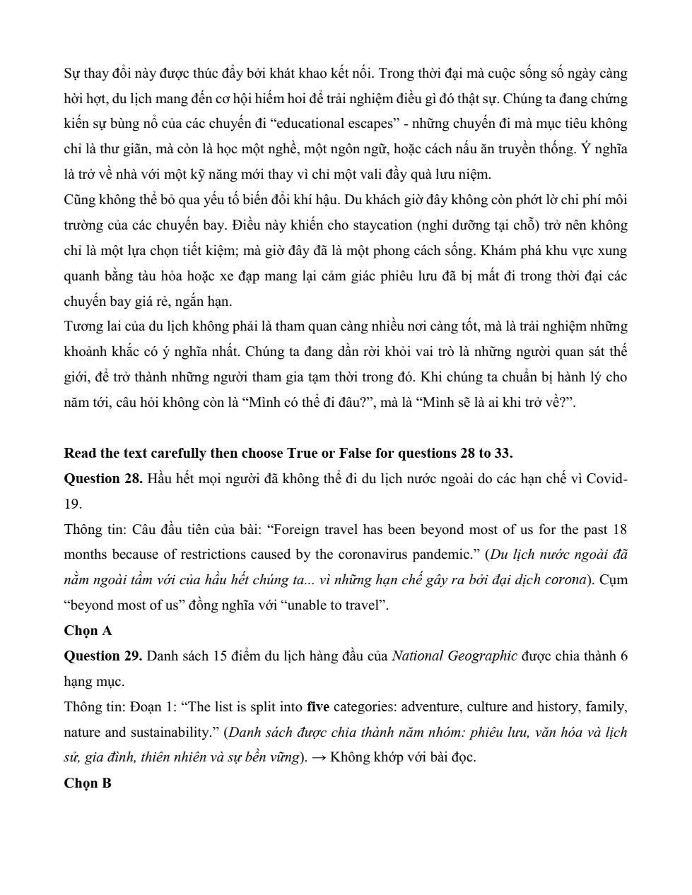 Đề kiểm tra Tiếng Anh 12 Friends Global Unit 4 (có lời giải)