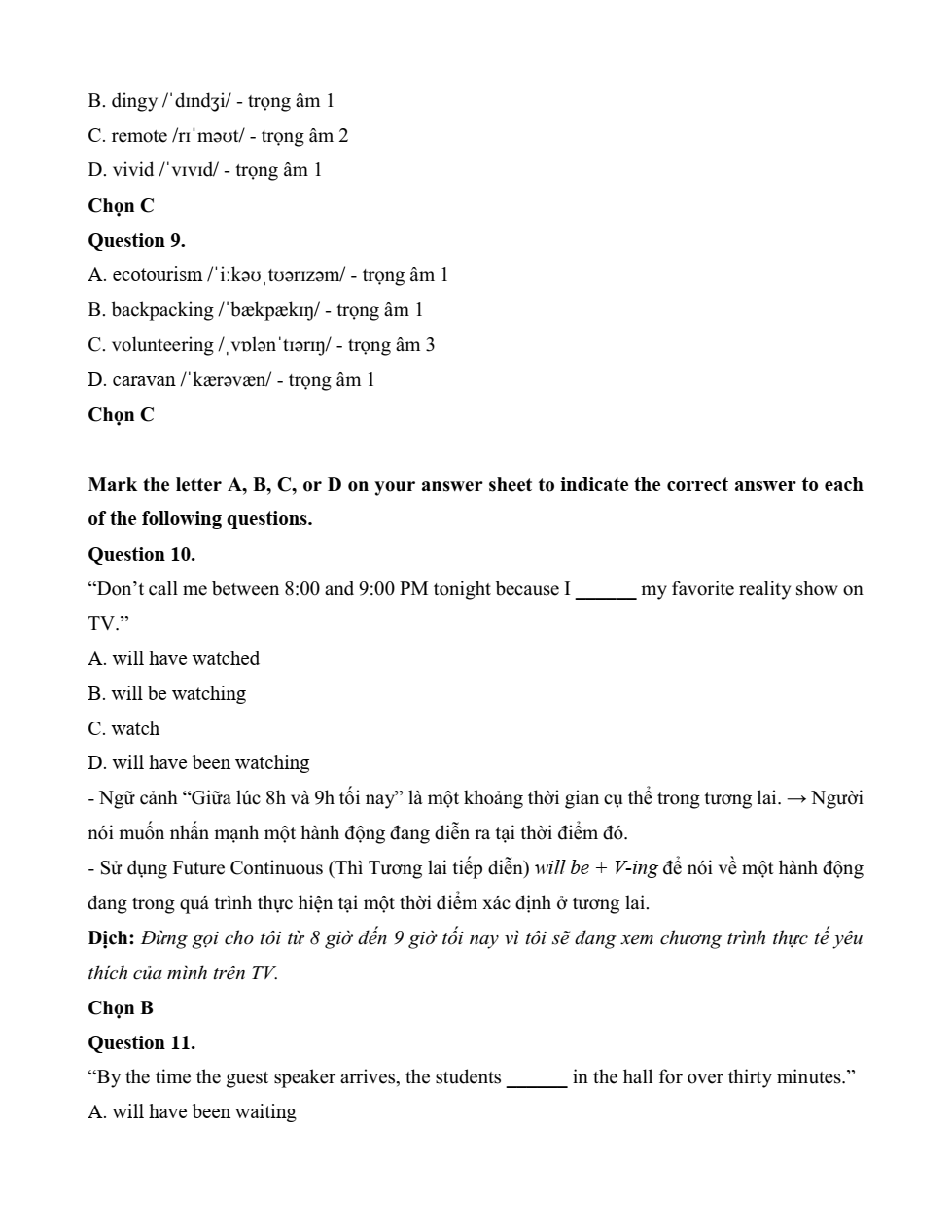 Đề kiểm tra Tiếng Anh 12 Friends Global Unit 4 (có lời giải)