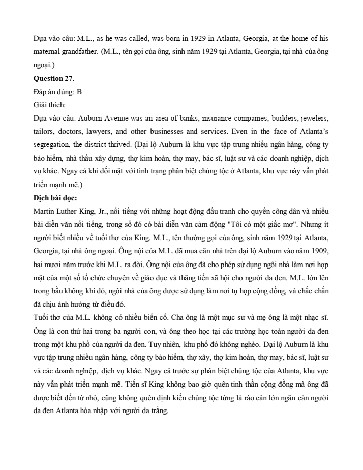 Đề kiểm tra Tiếng Anh 12 Smart World Unit 1 (có lời giải)