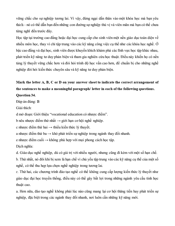 Đề kiểm tra Tiếng Anh 12 Smart World Unit 4 (có lời giải)