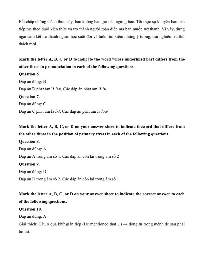 Đề kiểm tra Tiếng Anh 12 Smart World Unit 5 (có lời giải)