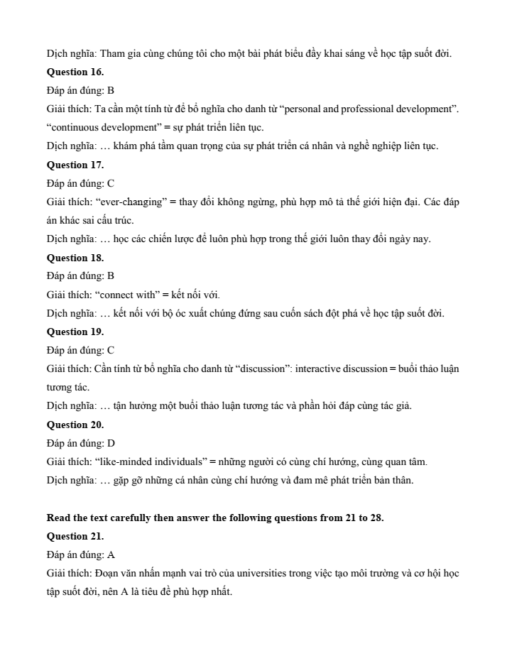 Đề kiểm tra Tiếng Anh 12 Smart World Unit 5 (có lời giải)