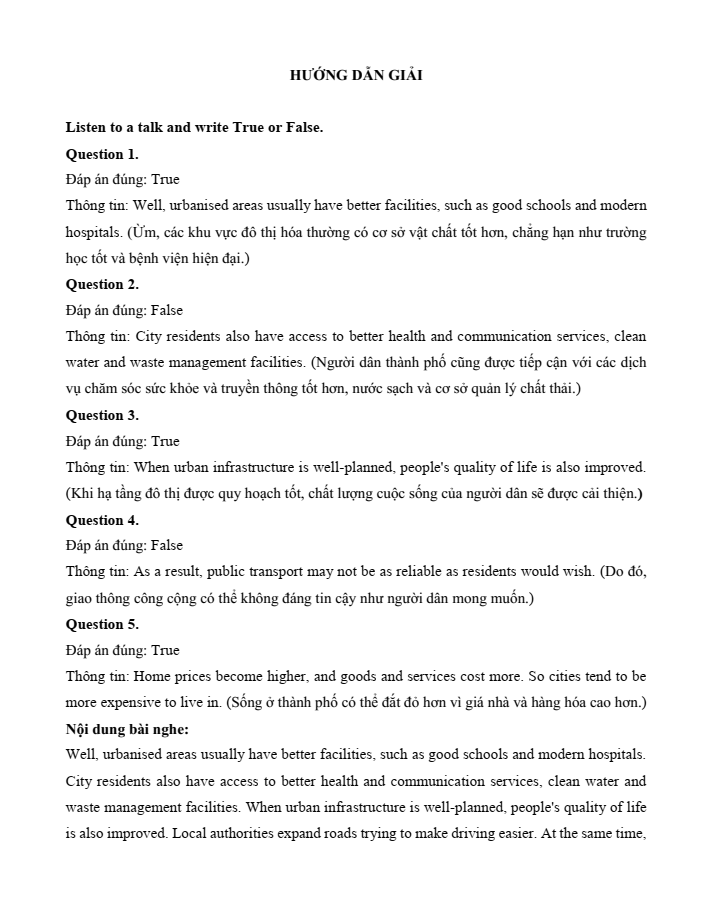 Đề kiểm tra Tiếng Anh 12 Smart World Unit 7 (có lời giải)