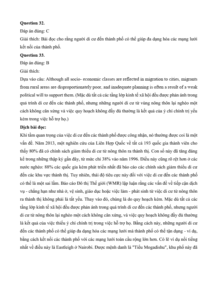 Đề kiểm tra Tiếng Anh 12 Smart World Unit 7 (có lời giải)