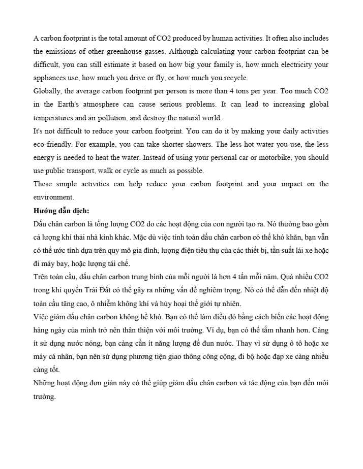 Đề kiểm tra Tiếng Anh 12 Smart World Unit 9 (có lời giải)