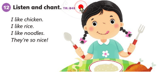 Tiếng Anh lớp 2 Unit 2: I Like Food | Cánh diều