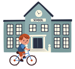 Trắc nghiệm Tiếng Anh lớp 2 Family and Friends Unit 4 (có đáp án): I go to school by bus