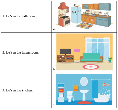 Trắc nghiệm Tiếng Anh lớp 2 Family and Friends Unit 6 (có đáp án): Where's Grandma?