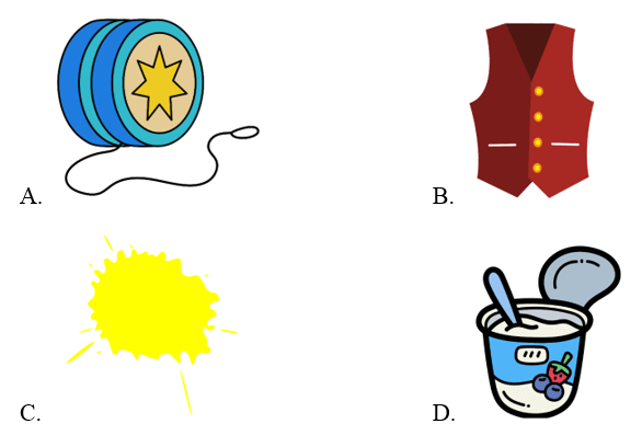 Trắc nghiệm Tiếng Anh lớp 2 Smart Start Unit 10 Phonetics and Vocabulary (có đáp án)
