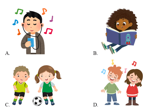 Trắc nghiệm Tiếng Anh lớp 2 Smart Start Unit 5 Phonetics and Vocabulary (có đáp án)