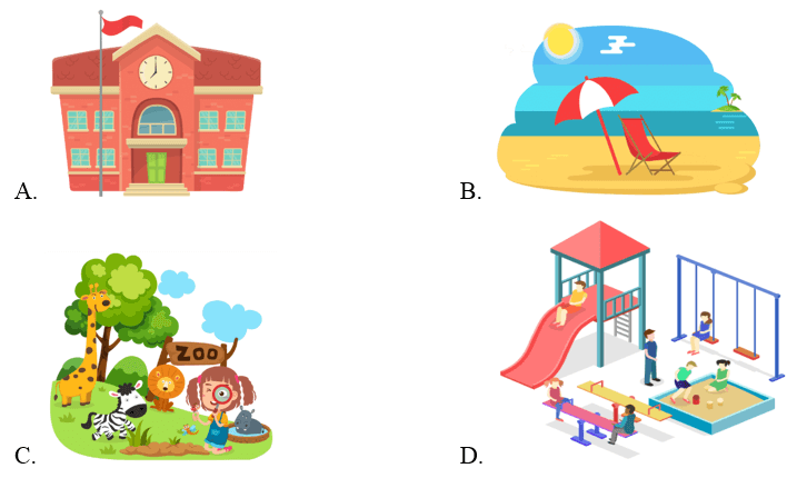 Trắc nghiệm Tiếng Anh lớp 2 Smart Start Unit 6 Phonetics and Vocabulary (có đáp án)