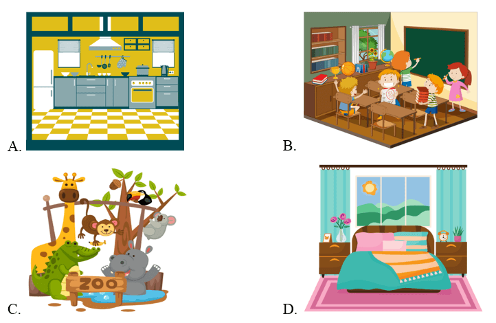 Trắc nghiệm Tiếng Anh lớp 2 Smart Start Unit 6 Phonetics and Vocabulary (có đáp án)
