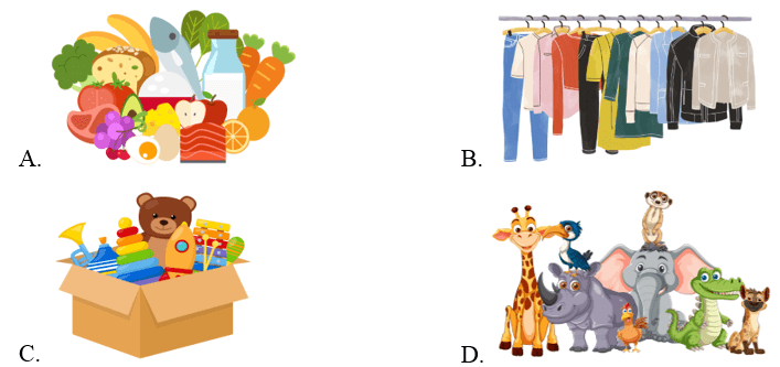 Trắc nghiệm Tiếng Anh lớp 2 Smart Start Unit 7 (có đáp án): Clothes