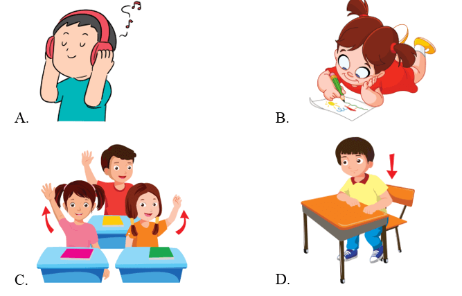 Trắc nghiệm Tiếng Anh lớp 2 Smart Start Unit 9 (có đáp án): Classroom Activities