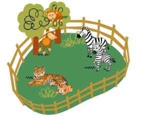 Trắc nghiệm Tiếng Anh lớp 2 Global Success Unit 10 (có đáp án): At the zoo