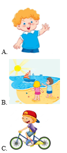 Trắc nghiệm Tiếng Anh lớp 2 Global Success Unit 3 Listening (có đáp án)