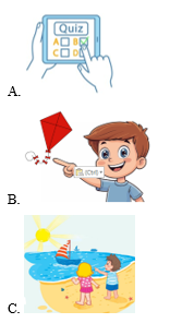 Trắc nghiệm Tiếng Anh lớp 2 Global Success Unit 5 Vocabulary & Sentence patterns (có đáp án)