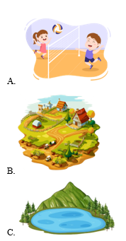 Trắc nghiệm Tiếng Anh lớp 2 Global Success Unit 8 (có đáp án): In the village