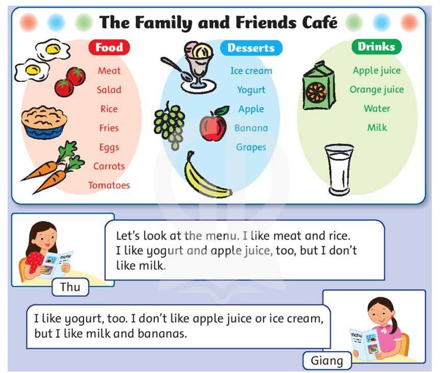 Tiếng Anh lớp 3 Unit 5 Lesson 5 trang 42 | Family and Friends 3