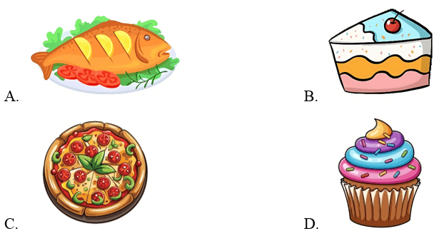  Trắc nghiệm Tiếng Anh lớp 3 Smart Start Unit 8 (có đáp án): Food