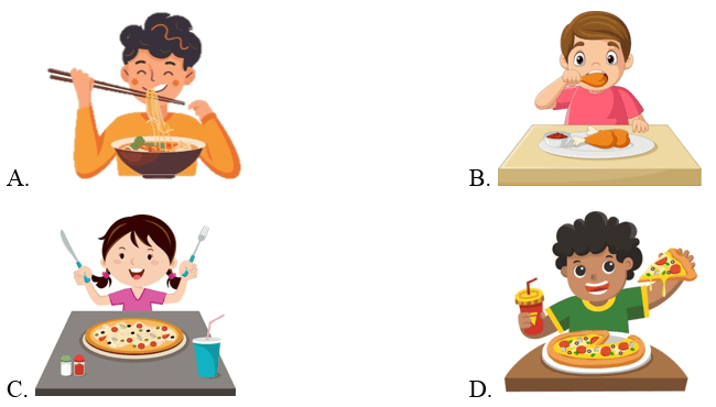  Trắc nghiệm Tiếng Anh lớp 3 Smart Start Unit 8 (có đáp án): Food