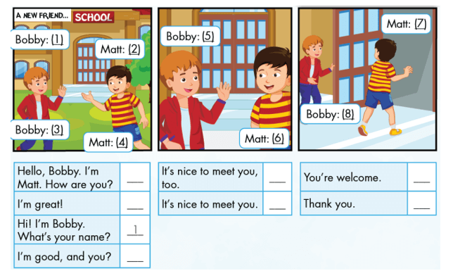 Tiếng Anh lớp 3 Unit 1 Ethics (trang 19, 20, 21) | iLearn Smart Start 3