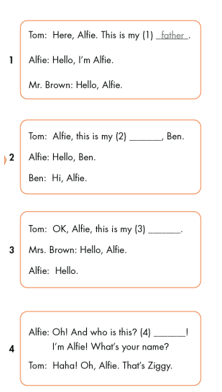 Tiếng Anh lớp 3 Unit 2 Lesson 1 (trang 24, 25, 26)