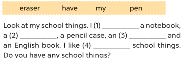 Tiếng Anh lớp 3 Unit 8 Lesson 3 trang 60, 61 | Global Success 3 Kết nối tri thức