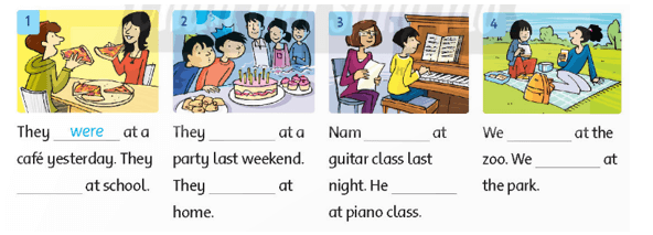 Tiếng Anh lớp 4 Family and Friends Unit 12 Lesson 2