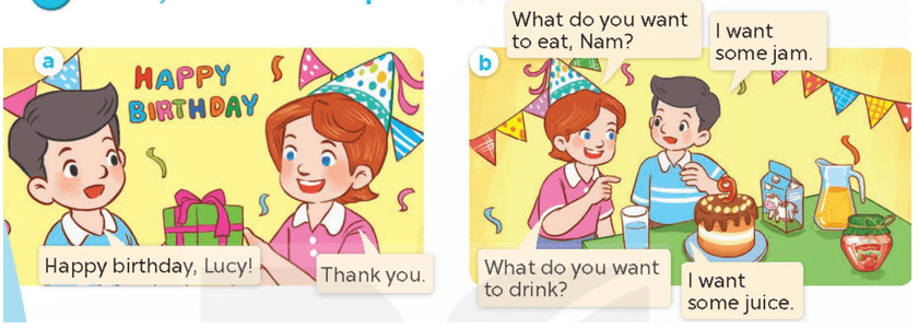 Tiếng Anh lớp 4 Global Success Unit 4 Lesson 2 (30, 31)