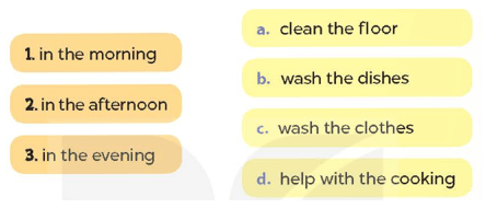 Tiếng Anh lớp 4 Global Success Unit 14 Lesson 3 (trang 28, 29)