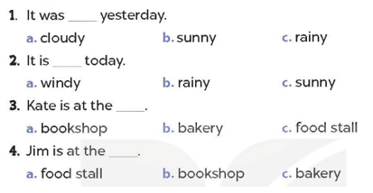 Tiếng Anh lớp 4 Unit 16 Lesson 3 (trang 44, 45) | Tiếng Anh lớp 4 Global Success