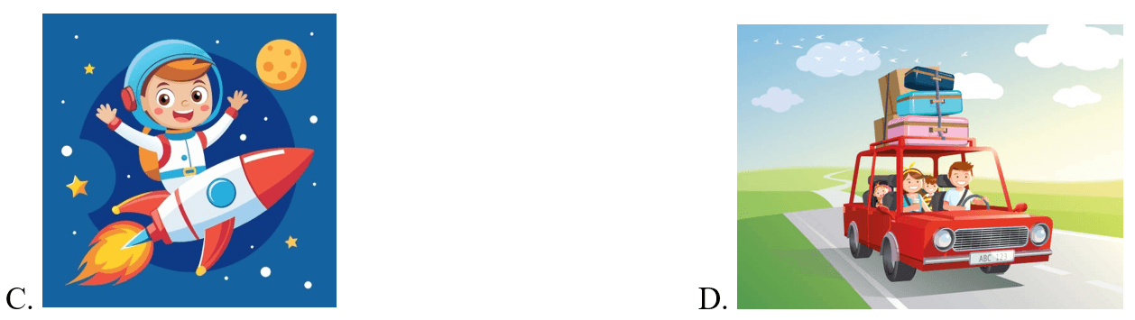 Trắc nghiệm Tiếng Anh lớp 5 Family and Friends Unit 11 Phonetics and Vocabulary