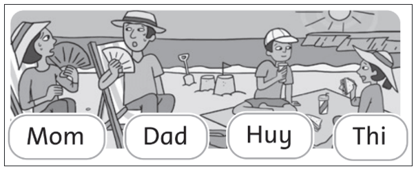 Trắc nghiệm Tiếng Anh lớp 5 Family and Friends Unit 5 Phonetics and Vocabulary